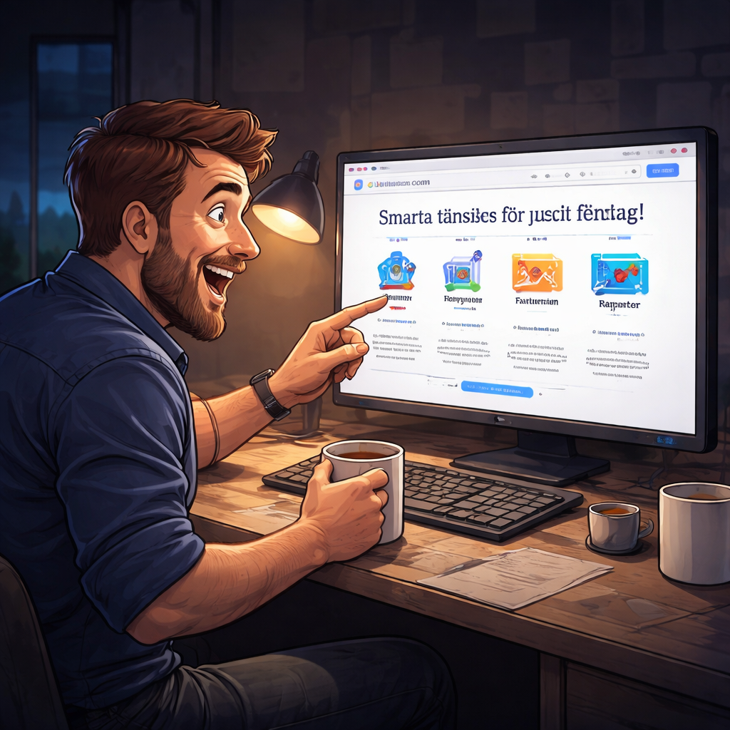 Business owner reviewing services and planning next steps